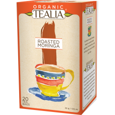 Tealia Organic Roasted Moringa (20 Envelope Tea Bags) 40g